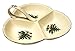 Nikko Ceramics Christmastime Three-Section Relish Tray