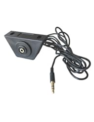 Xtenzi Aux 3.5mm or Mp3 input underdash cable kit Extension socket In Car Marine Dashboard Flush Mount Lead Cable Mounting Panel , 1 Meter