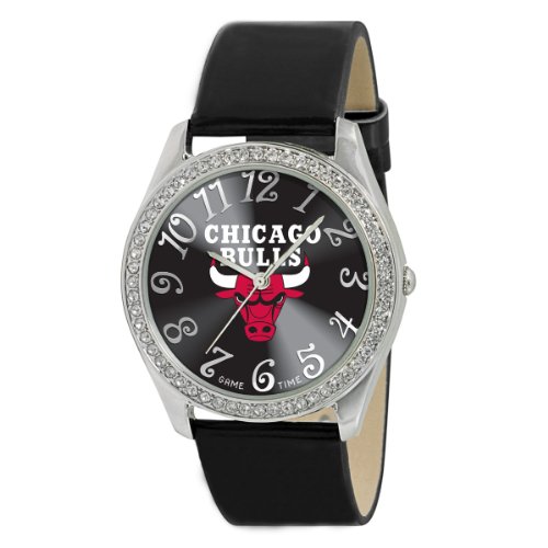 Game Time Women's NBA-GLI-CHI Glitz Classic Analog Chicago Bulls Watch