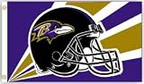 Baltimore Ravens 3'x5' Helmet Design Flag