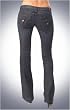 People's Liberation Tanya Boot Cut in Back Ice
