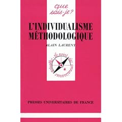 L'individualisme m�thodologique