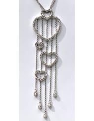 14kt White Gold Diamond Necklace
