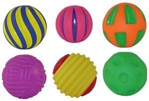 Get Ready 820 Set of 6 tactile balls