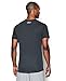 Under Armour Men's Streaker Run V-Neck T-Shirt, Anthracite (016)/Reflective, X-Large