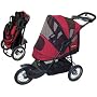 Jeep Rubicon Pet Jogger Dog Stroller (Vintage Red)