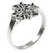 Celtic Cross - Sterling Silver Ring