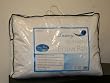 Homescapes - White Duck FEATHER Pillow PAIR - Department Store Quality - Anti Dust Mite - Wash at Home Range - Medium / Soft Firmness - 100% Cotton Downproof Cover