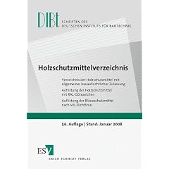 Holzschutzmittelverzeichnis