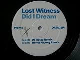 LOST WITNESS Did I Dream 12" promo