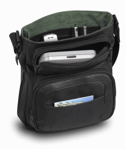 Lloyd Shoulder Bag, 28,5x5x33,5 T-084 TK 01, Herren Umh&auml;ngetaschen, schwarz, (black),