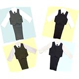 Boys Pinstripe 4-pc Pinstripe Slacks Set Quality Suiting Material with Vest, Shirt, Tie Choice: Black, Navy, Grey, or Sage