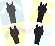 Boys Pinstripe 4-pc Pinstripe Slacks Set Quality Suiting Material with Vest, Shirt, Tie Choice: Black, Navy, Grey, or Sage