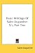 Book Basic Writings Of Saint Augustine: V1, Part Two
