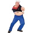 Mens's Plus Size Adult Popeye Halloween Costume