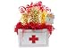 Gourmet Food : Get Well Red Cross - Gourmet Popcorn Creation by America's Favorite Gourmet Popcorn Company - Cornzapoppin