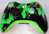 Zombie Custom Painted Xbox 360 5 Mode Rapid Fire with Drop Shop Button Adjustable Modded Wireless Controller Remote