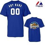 CUSTOM MIDLAND ROCKHOUNDS JERSEY (Add Name & Number) 100% Cotton MiLB Majestic T-Shirt Minor League Baseball Replica Jersey