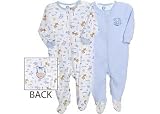 Gerber 2-pk. Organic Footed Sleep n' Play BLUE 0 - 3 Months