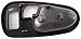 Dorman 82453 Interior Door Handle Bezel Compatible with Select Mitsubishi Models, Textured Beige