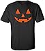 Joe's USA Jack O' Lantern Pumpkin Halloween Costume T-Shirt for Men Women