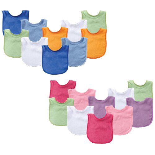 Luvable Friends 10-Pack Feeder Bibs