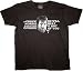 Chuck Norris Your Opinion Black T-Shirt Tee Mens Image