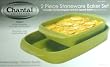 Chantal Collection 2 Piece Stoneware Baker Set