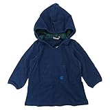 【H27年秋冬物】 nico hrat(ニコフラート) 30/10裏毛ブラックウォッチフードワンピース 130cm/NV NO.B-250868