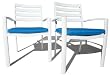 Strathwood St. Croix Aluminum Dining Armchair with Cushion, Set of 2