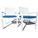 Strathwood St. Croix Aluminum Dining Armchair with Cushion, Set of 2