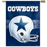 Dallas COWBOYS NFL Retro HELMET FLAG or Banner New
