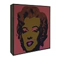 Marilyn Monroe Pop Art - Salmon (24x24")