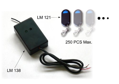 LockMaster Remote Control for Gate Opener Remote Transmitter