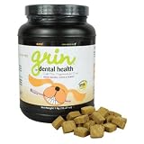 In Clover Grin Dental Chews for Dogs, 2.2 lb jar