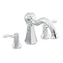 Moen T932 Vestige Two-Handle High Arc Roman Tub Faucet without Valve, Chrome