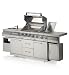 Swiss Grill Zurich ZK460 4 Burner Gas Barbecue with Sink