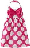 Carters Toddler Girls Polka Dot Print Sundress with Bow