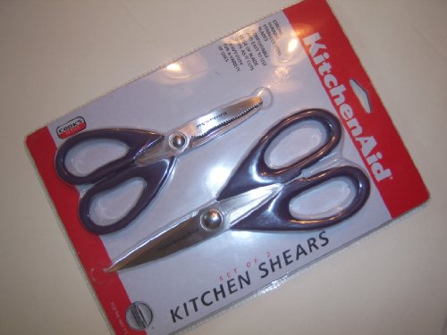 KitchenAid set of 2 Purple Boysenberry Kitchen Shears Scissors