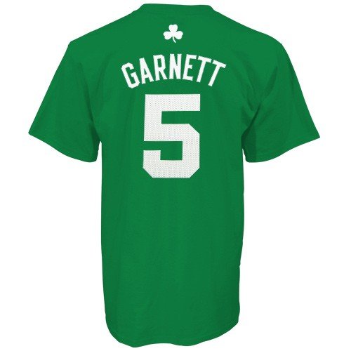 Boston Celtics Kevin Garnett Youth Name and Number T-Shirt (Green)