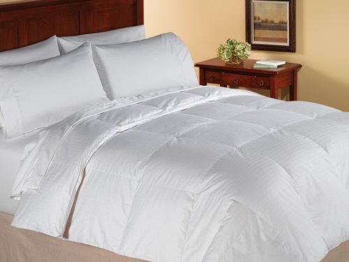 Aeolus Down Medium Weight White Down Comforter, Full/Queen