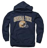 Georgia Tech Yellow Jackets Navy Football Helmet Hooded Sweatshirt