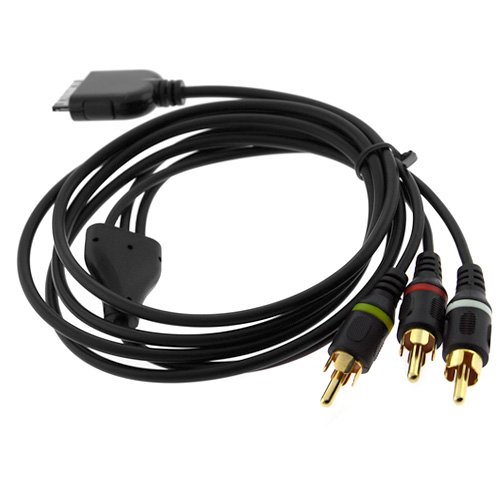 SanDisk Sansa View Accessory Bundle Kit - AV ( Audio Video ) RCA Cable - 4.5 Feet + Rapid Car Charger + Home Travel Charger