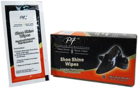 192-Pack of Shoe Shine Cleaning Polishing Wipes by PF