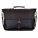 The House Of Tara Faux Leather Laptop and Office Bag (Black and Brown) RS.1299.00