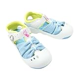 足を包むように丸い形はまるでカタツムリ☆アシックスESCA (ASICS)　ジュニア　スポーツサンダル