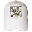 Rich Diesslins Famous People Places Books Cartoons - Albert Einstein and the Mensa Bar and Grill - Caps