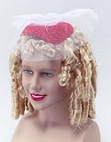 1930s Shirley Temple Fancy Dress Wig Inc FREE Wig Cap