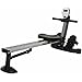 Home exercise Easy Glide Rower, aluminum seat,, nylon strap, electronic monitor