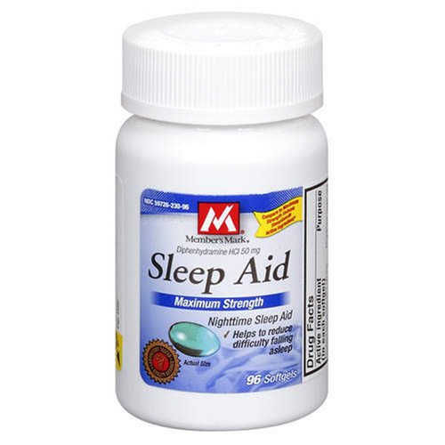 HealthPersonalCare: Member's Mark Sleep Aid Softgels, 96ct